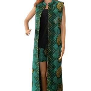 A100104 Ola 2 piece kimono top and short